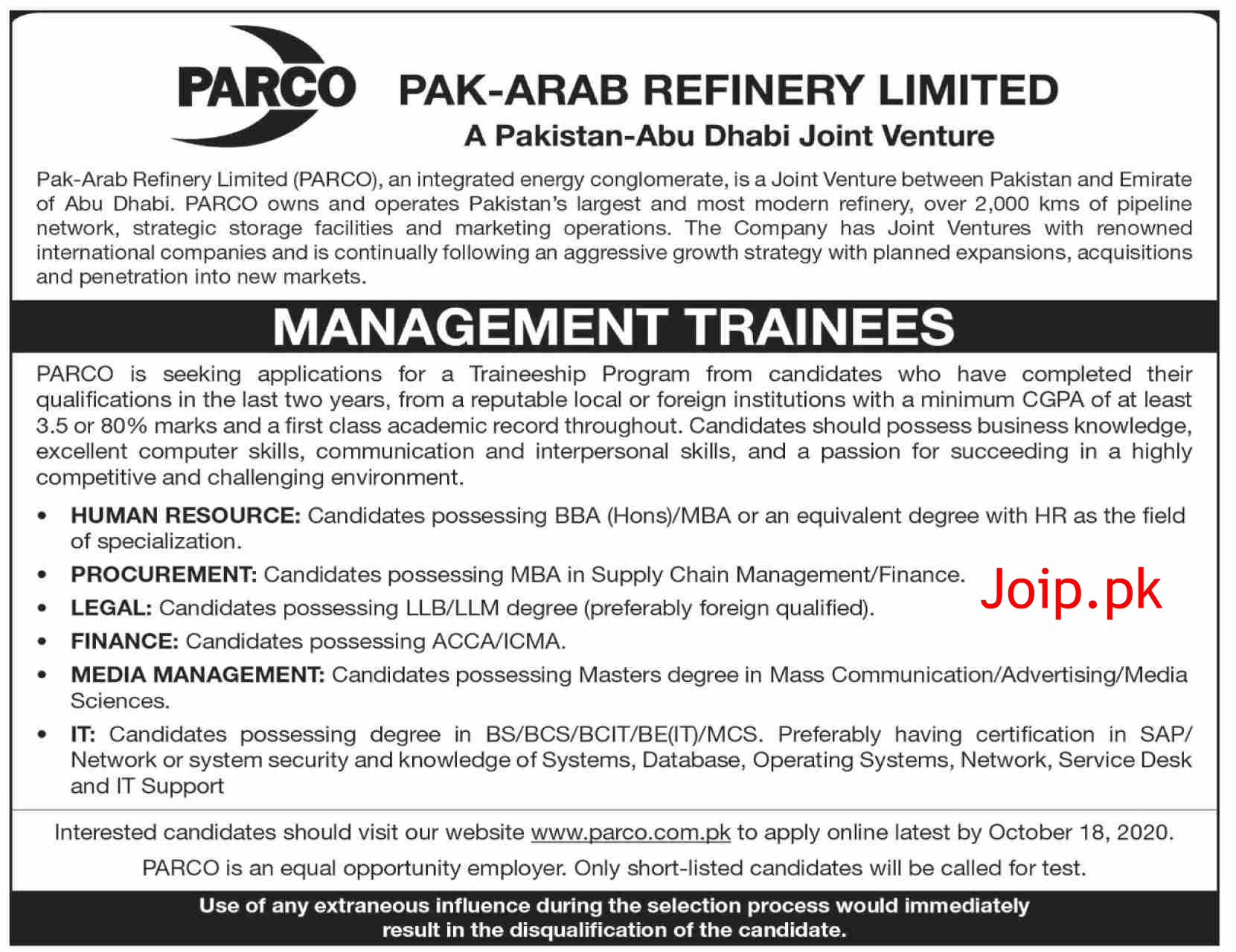 Pak Arab Refinery Limited