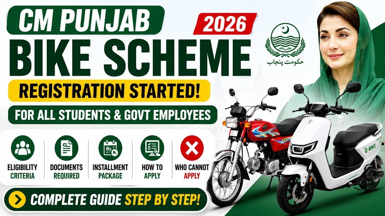 CM Punjab Bike Scheme 2026
