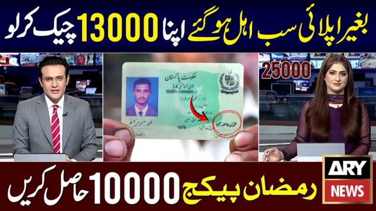 Maryam Nawaz 10000 Scheme Check Online – Complete CNIC Verification Guide 2026